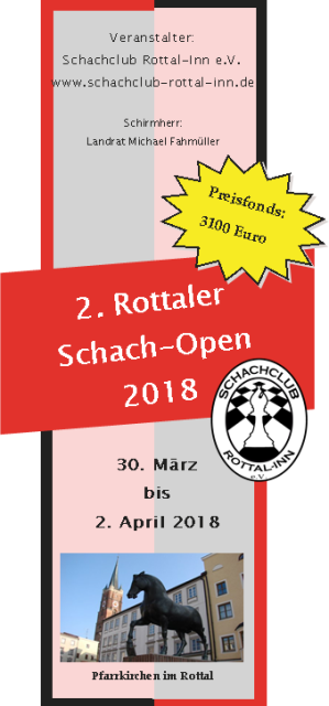 Kommen Sie ins Rottal zum Schachspielen!