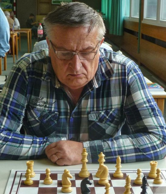 Großmeister Vladimir Okhotnik nimmt am 3. Rottaler Schach-Open 2019 teil